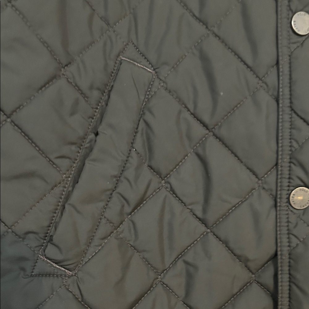 Ralph Lauren Quilted Shirt Jacket in Black,firm price - Picture 12 of 16